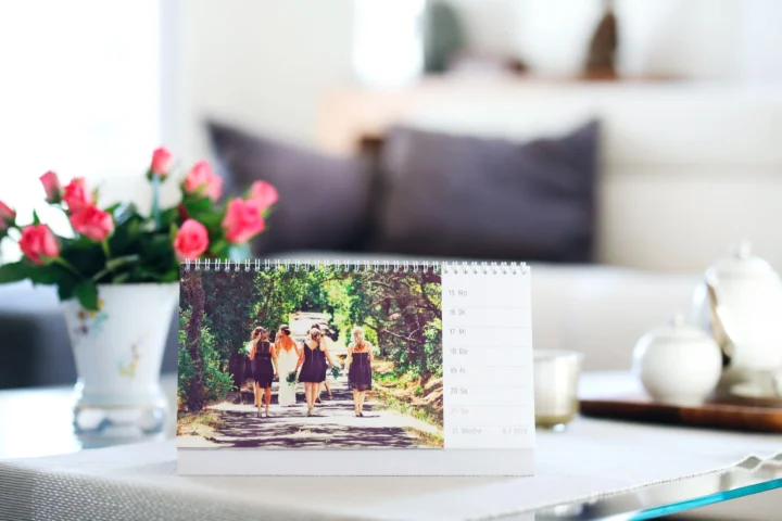 personalisierter tischkalender