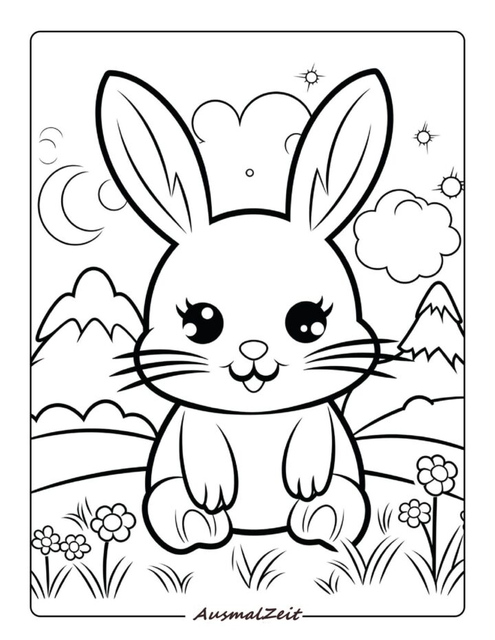 hase ausmalbilder kostenlos