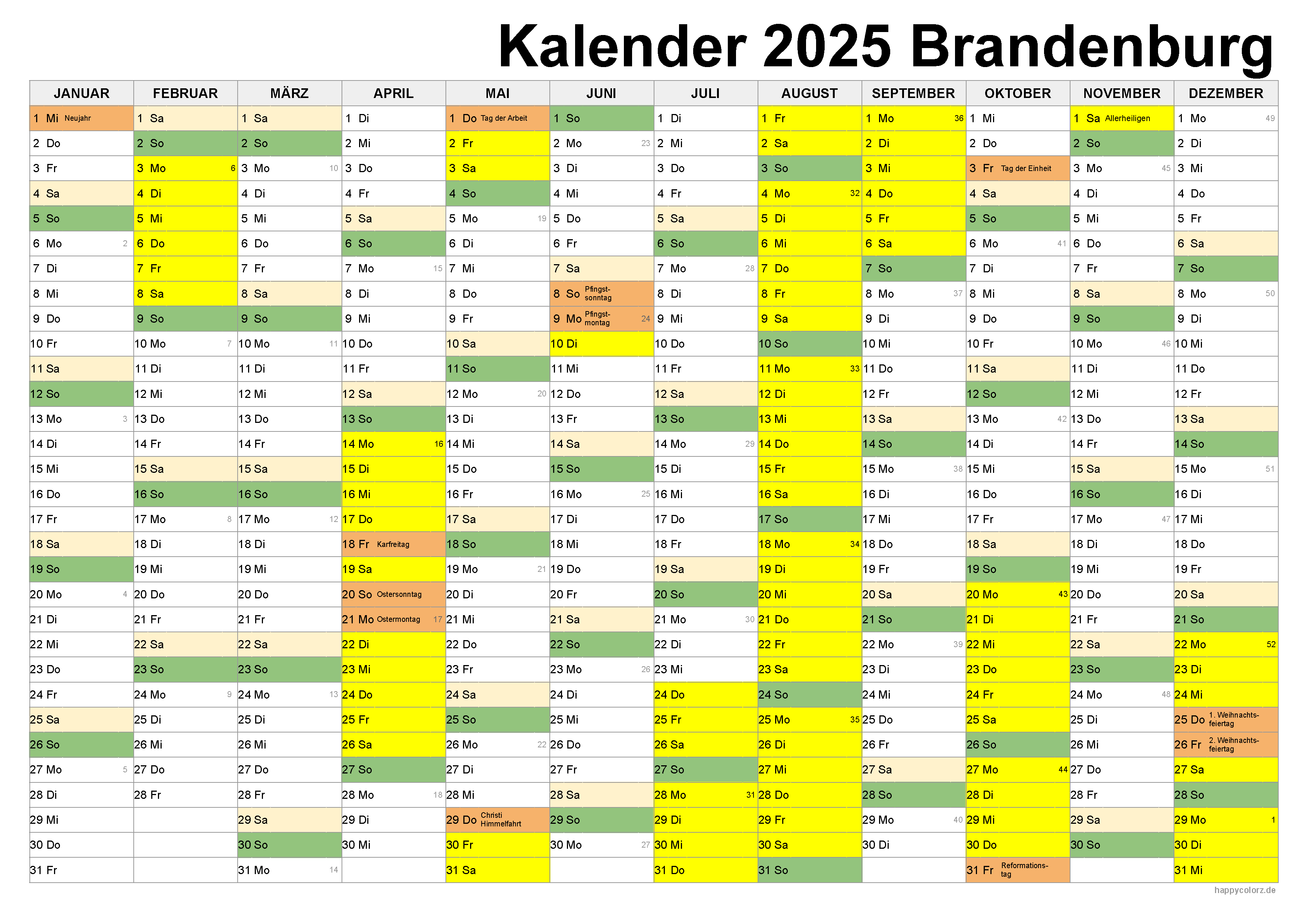  Uebersicht Feiertage 2025 Berlin Bildidee 