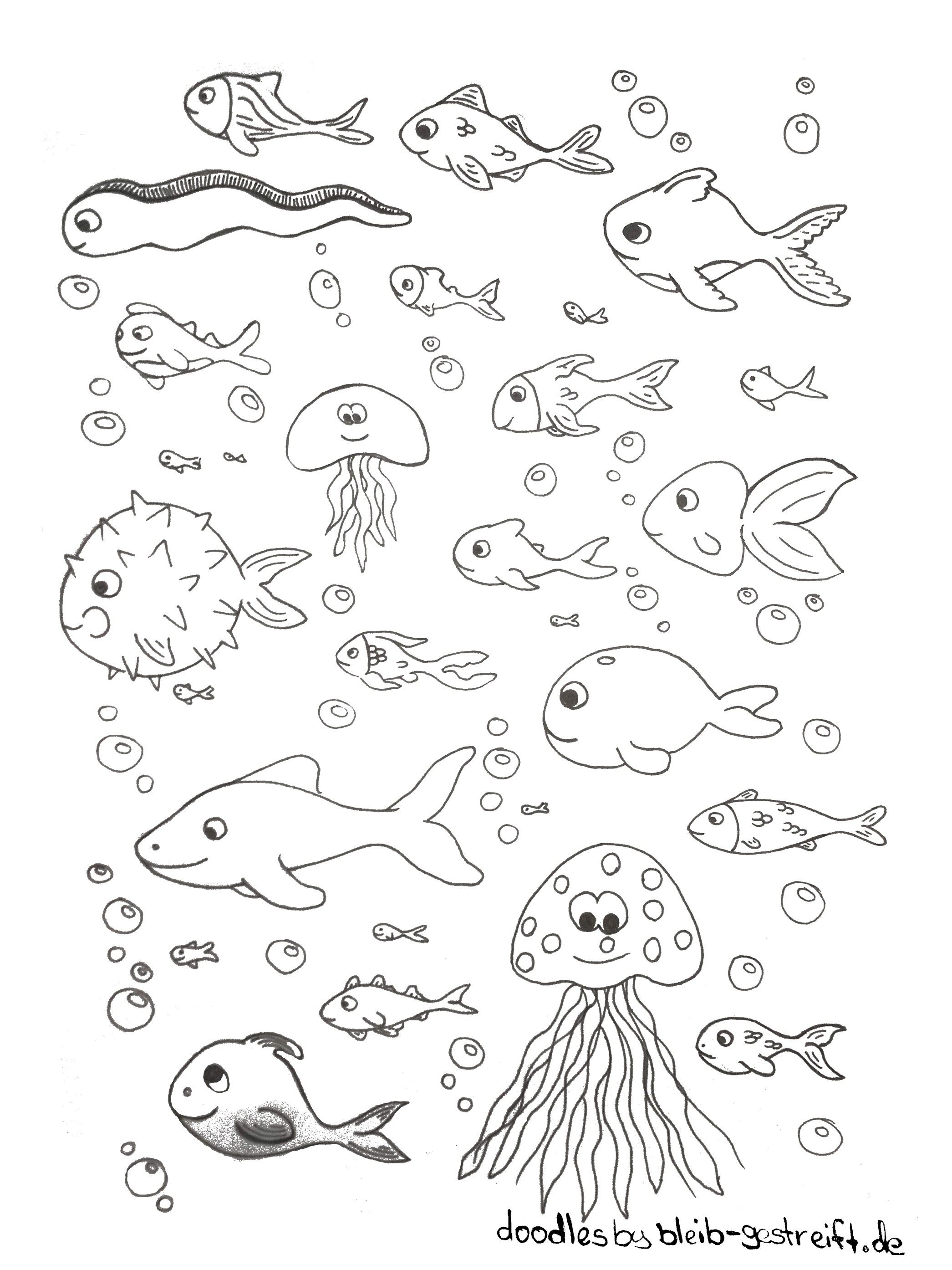  Unverschämte Informationen Über Fische Malvorlagen Zum Ausdrucken Comic Motiv 