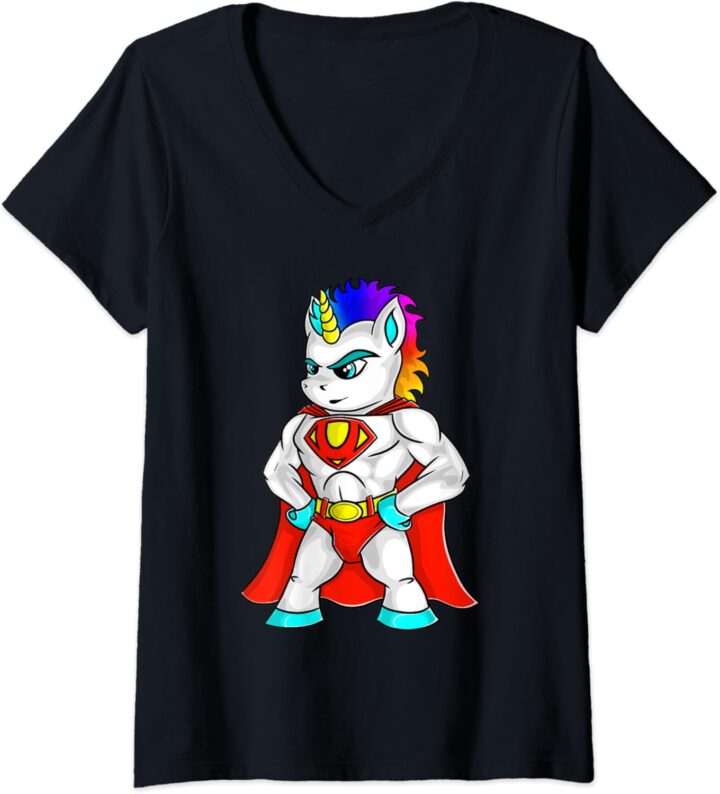 einhorn t shirt damen