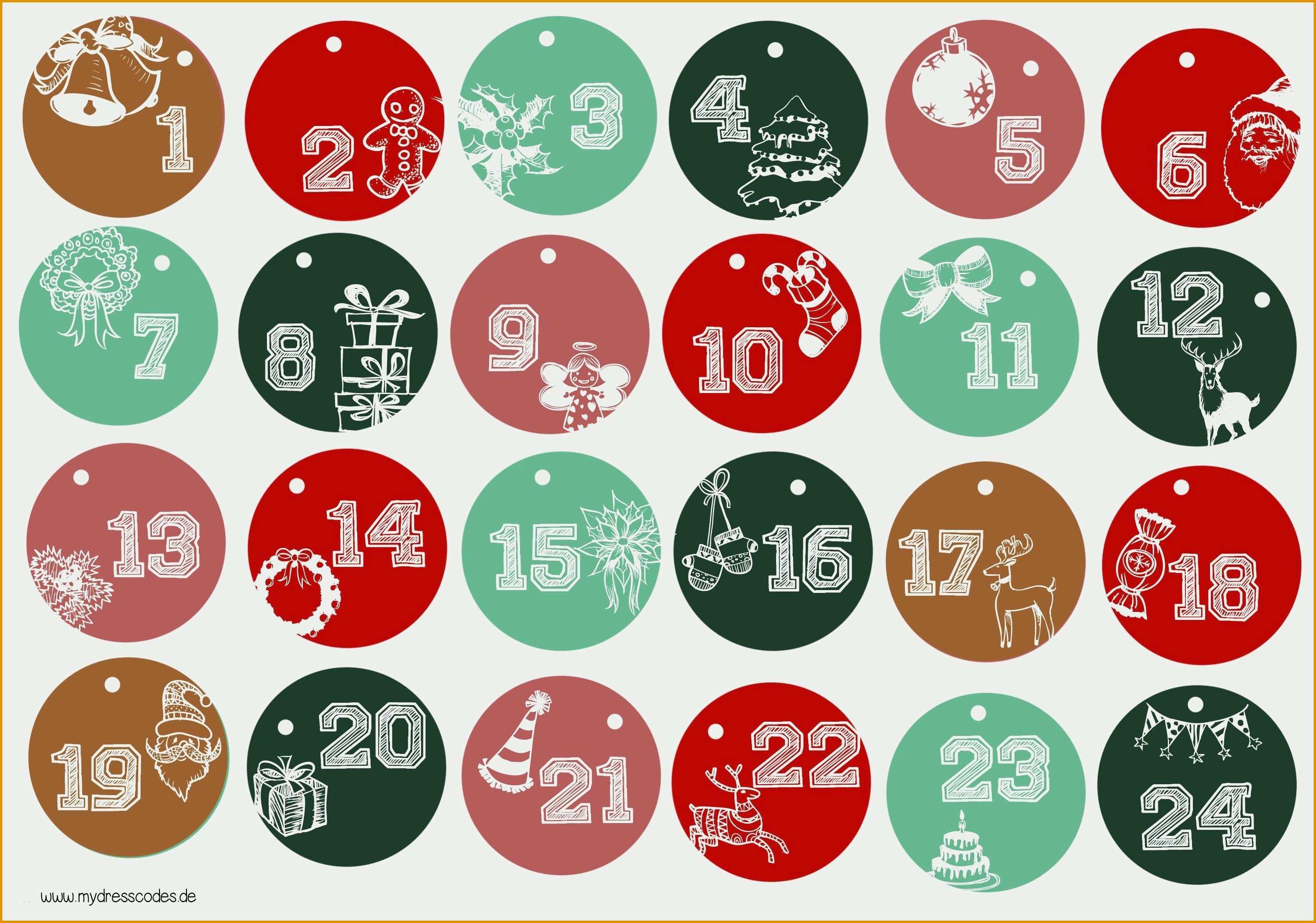  Foto zu Adventskalender Vorlagen Ausdrucken: 40 Hervorragend Vorlage Kostenlos 