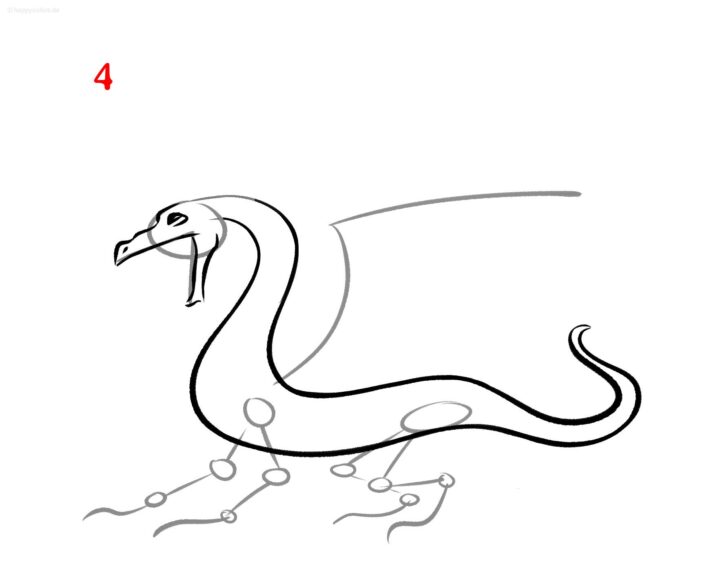 drachen zeichnen anleitung