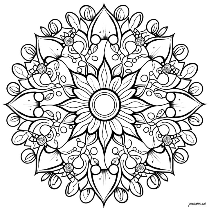 mandalas ausmalen