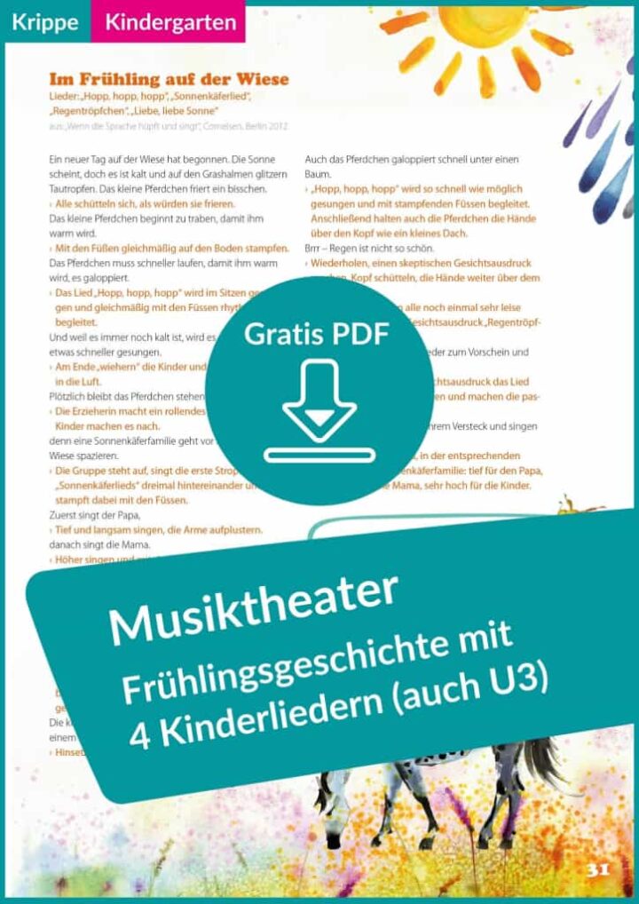 frühling im kindergarten lieder