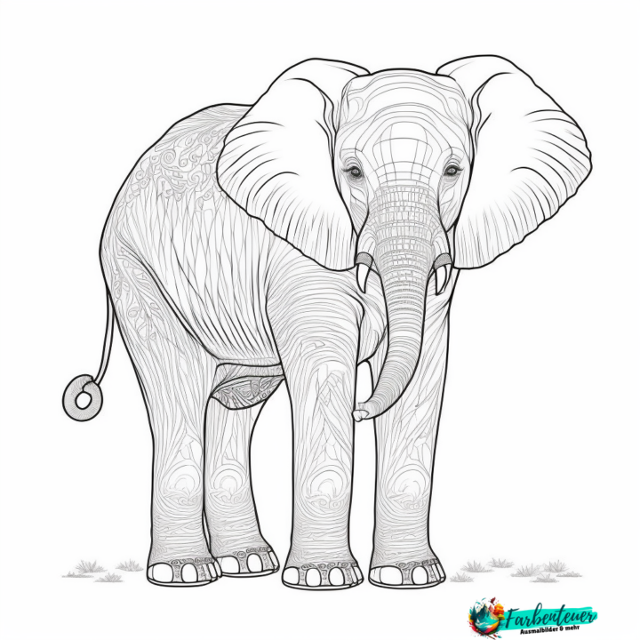 elefant vorlage