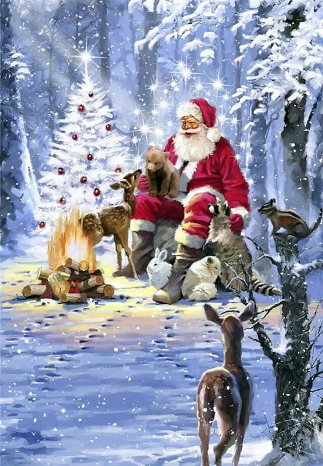 bilder von weihnachtsmännern