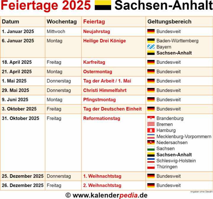 pfingsten 2025 sachsen-anhalt