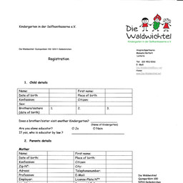 wann im kindergarten anmelden